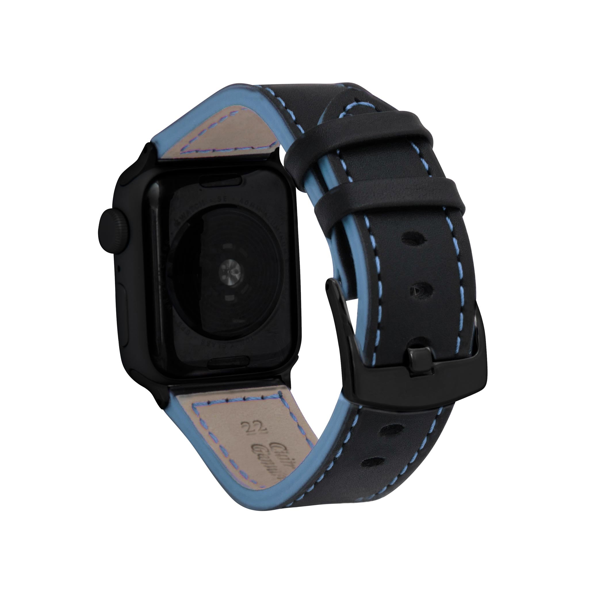 Bandini Two-Tone Leather Aviator Watch Band for Apple Watch