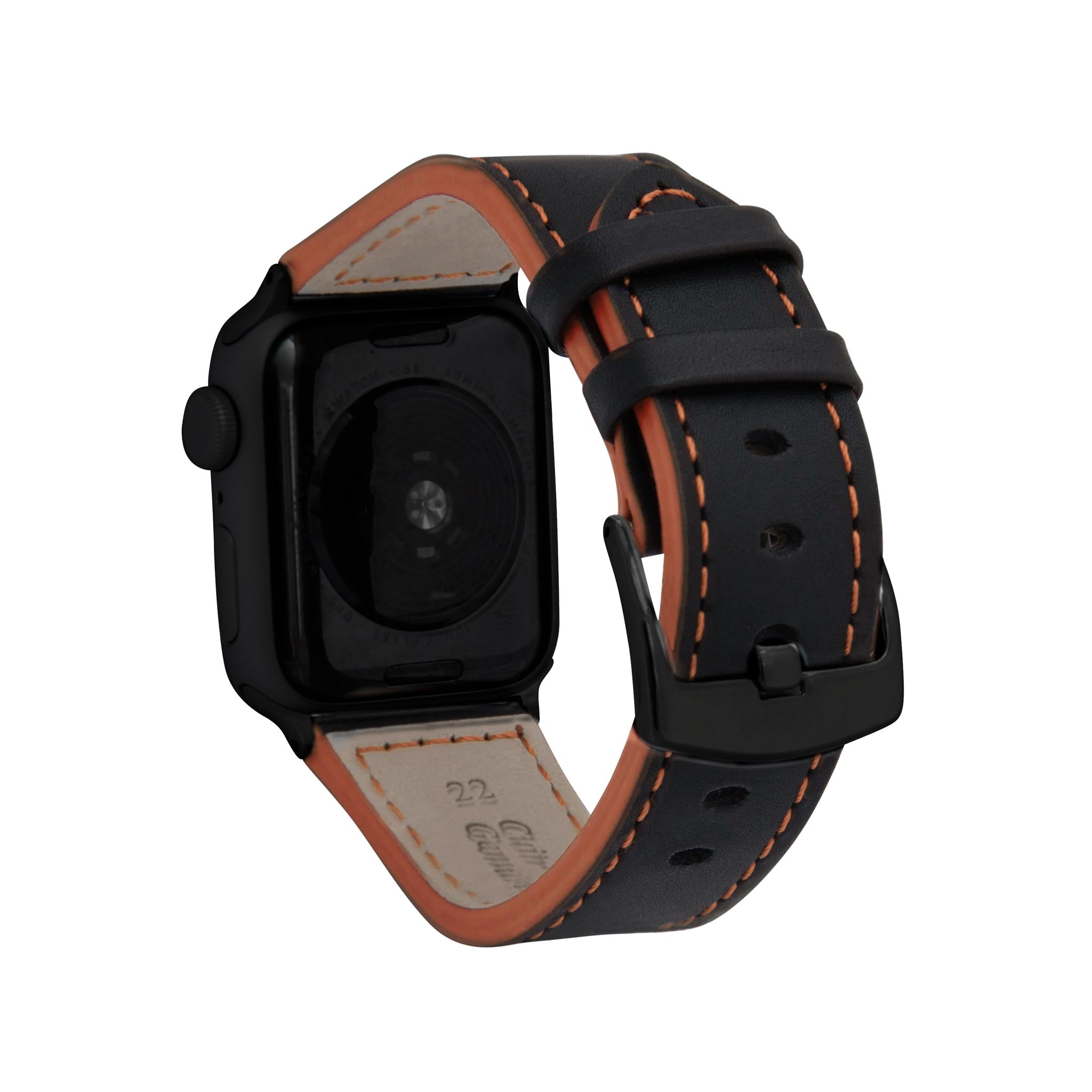 Bandini Two-Tone Leather Aviator Watch Band for Apple Watch