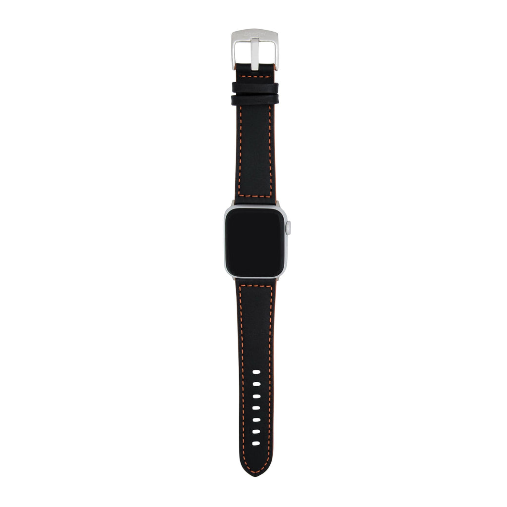 Bandini Two-Tone Leather Aviator Watch Band for Apple Watch