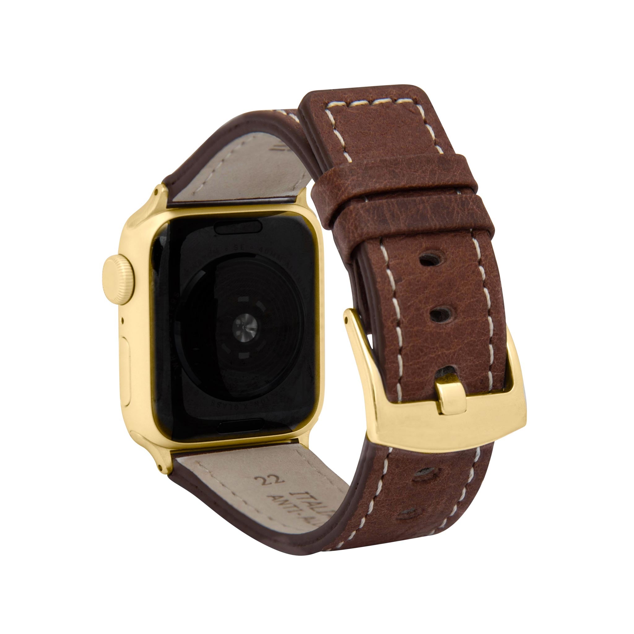 Bandini Leather Watch Band for Apple Watch - Square Tip