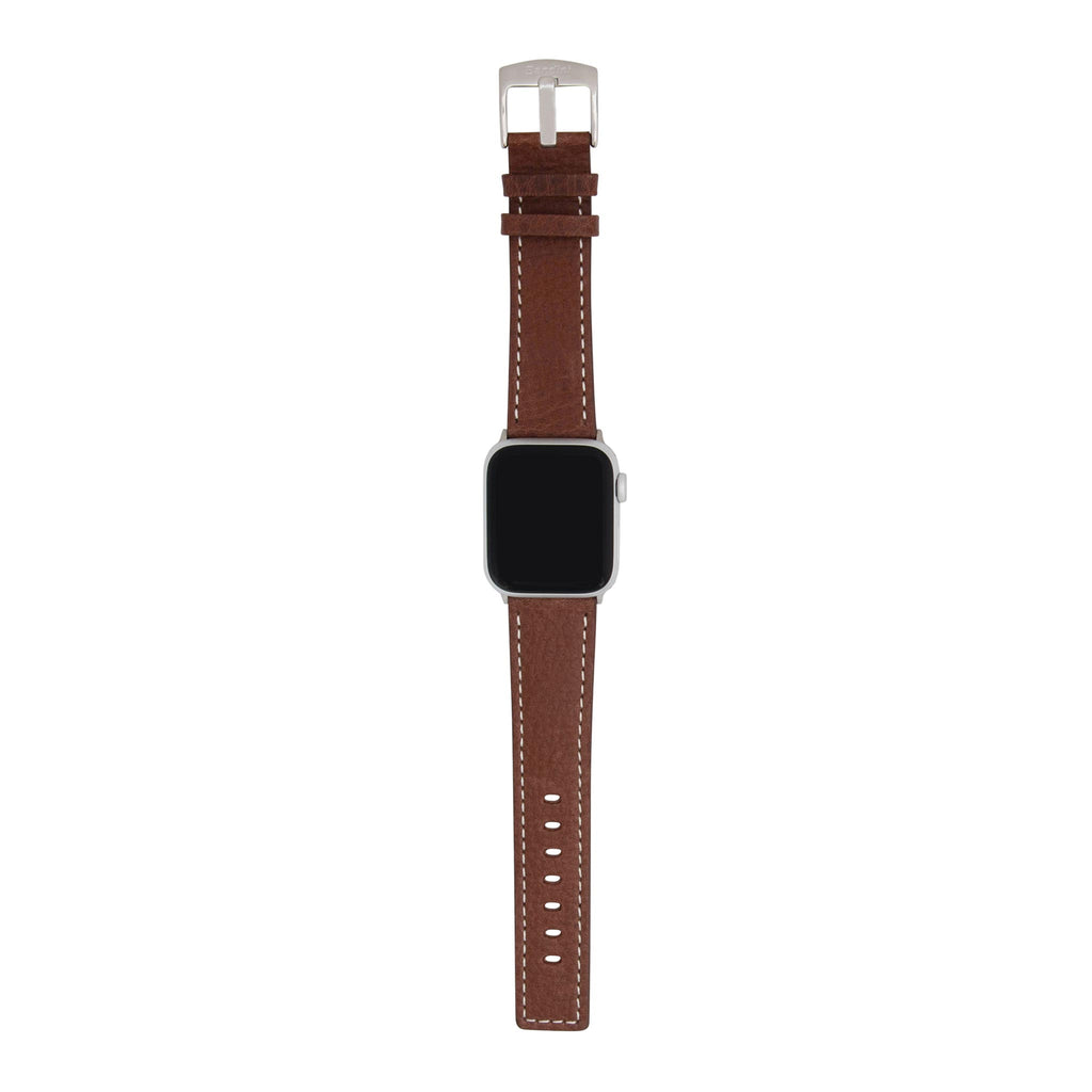 Bandini Leather Watch Band for Apple Watch - Square Tip