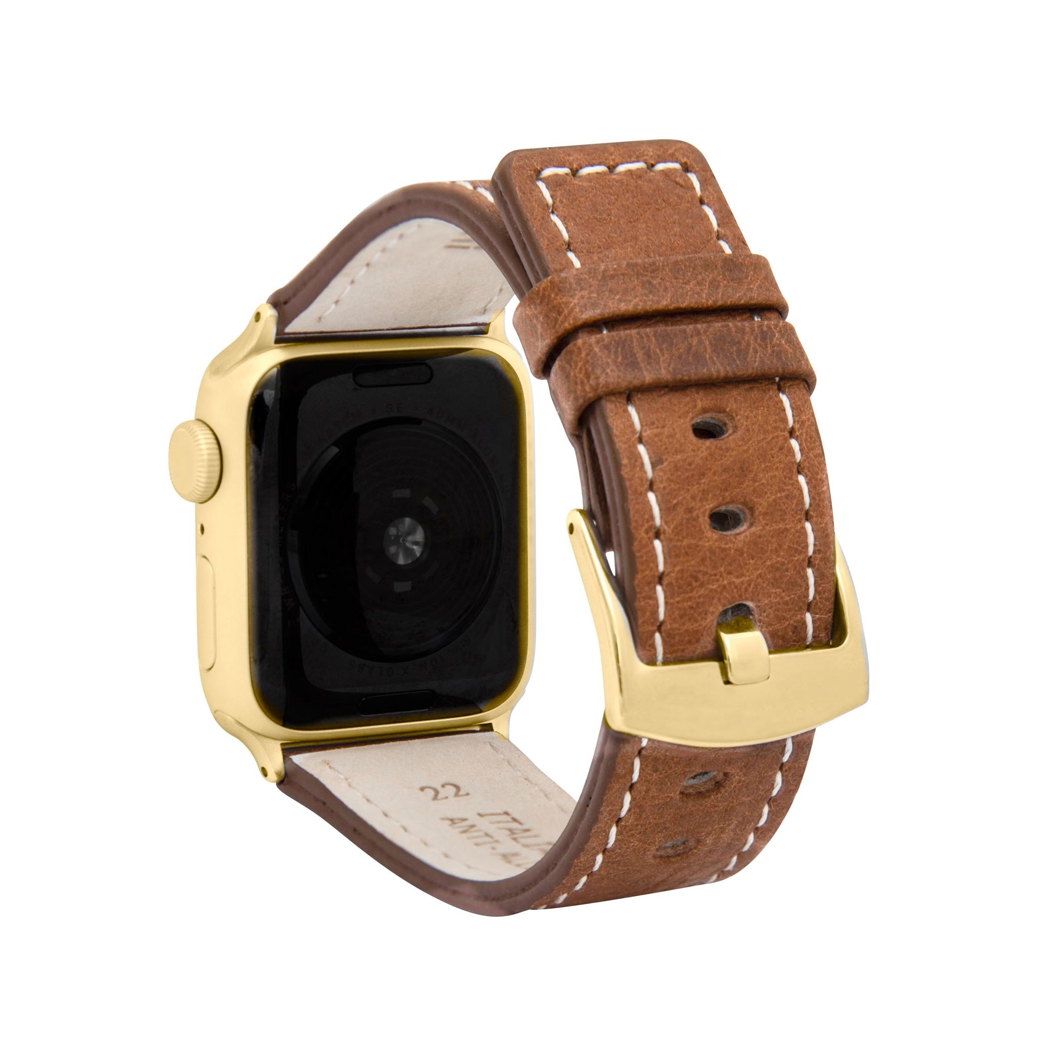 Bandini Leather Watch Band for Apple Watch - Square Tip