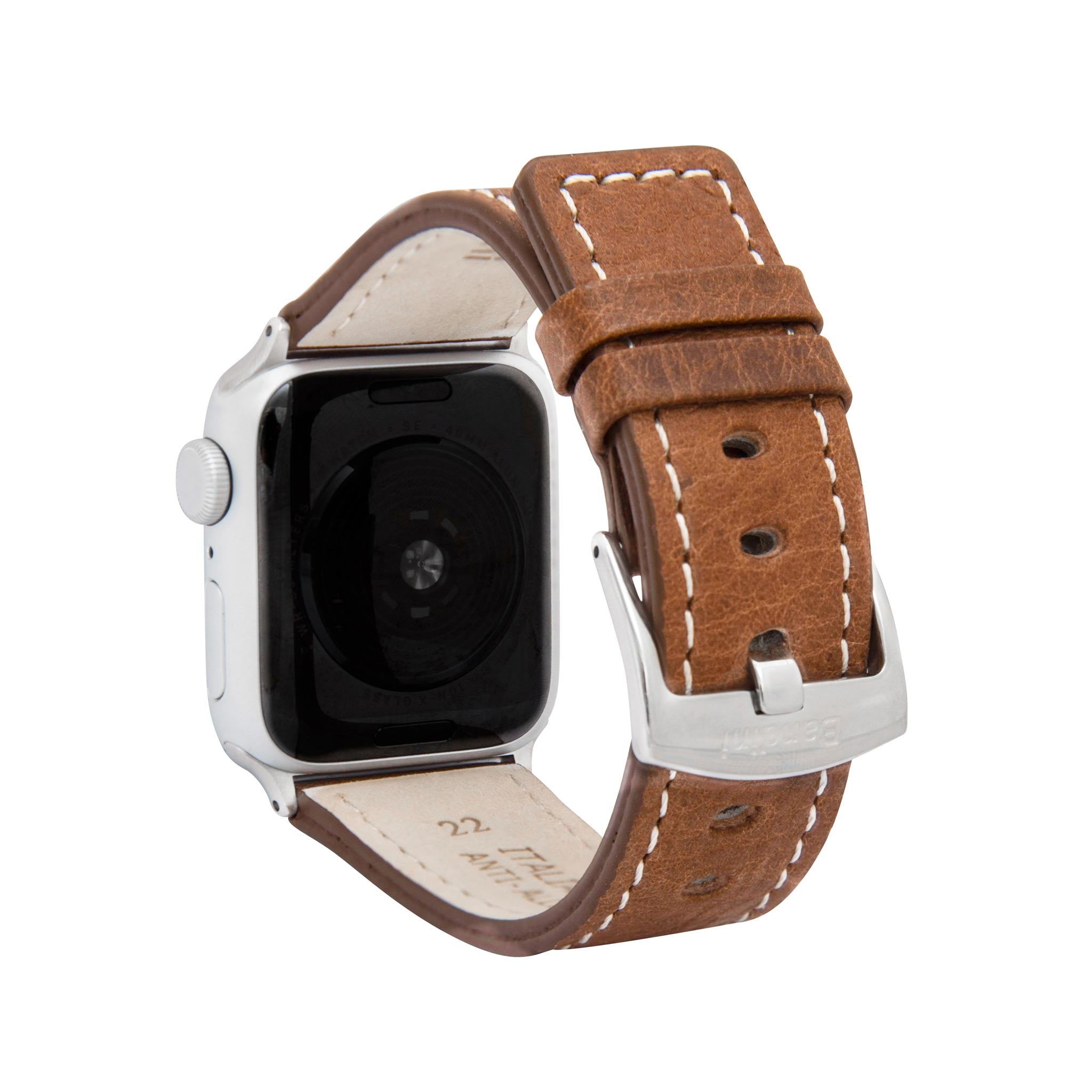 Bandini Leather Watch Band for Apple Watch - Square Tip