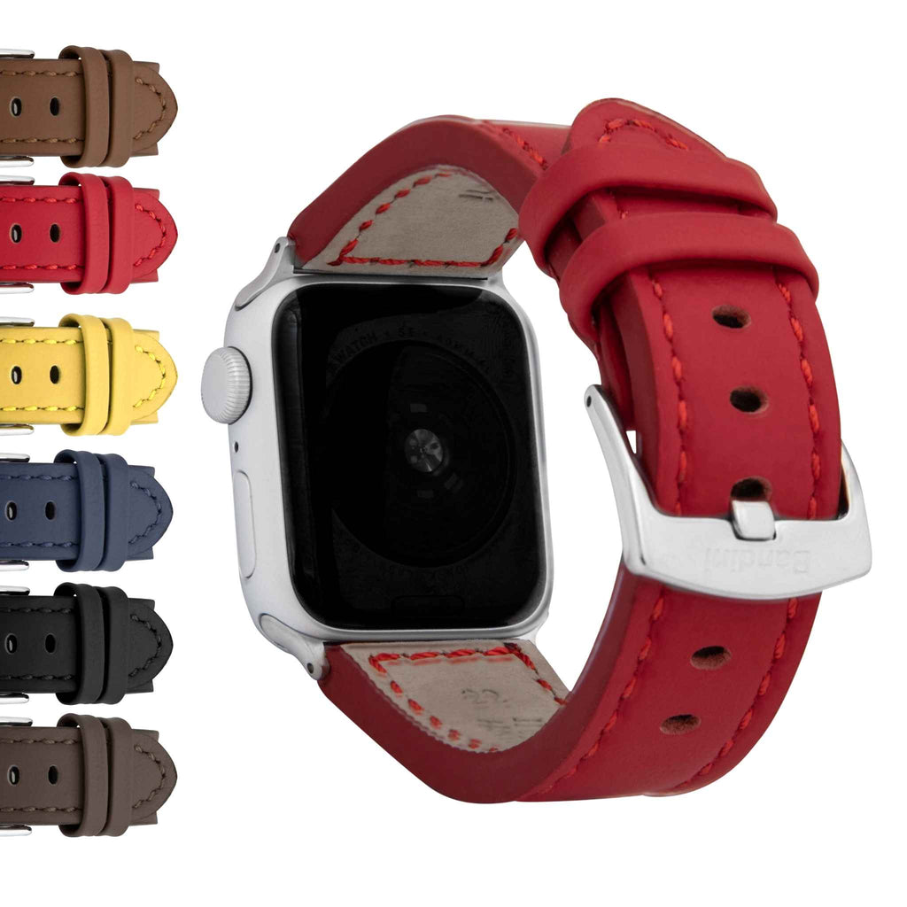Bandini Leather Aviator Watch Band for Apple Watch