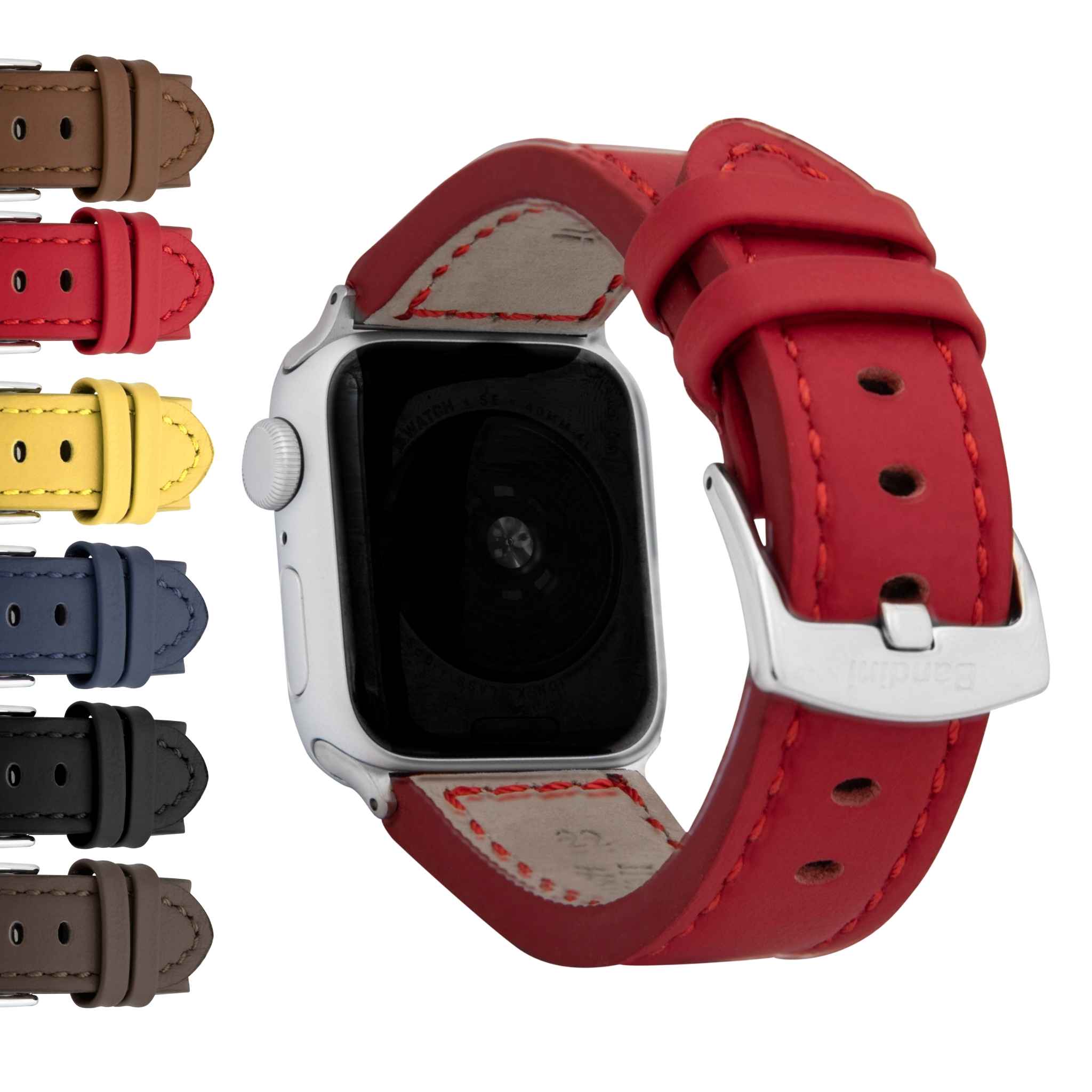 Bandini Leather Aviator Watch Band for Apple Watch