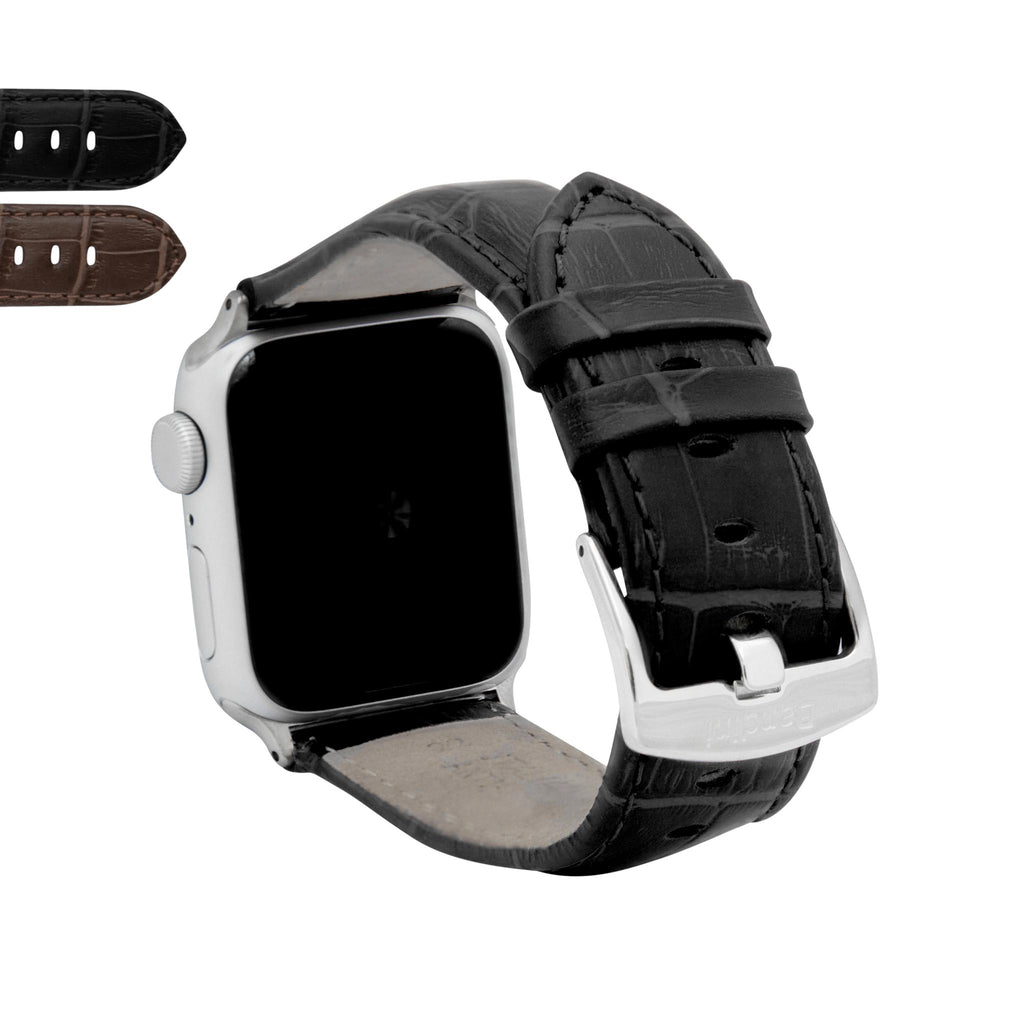 Bandini Triple Extra Long XXXL Leather Watch Band for Apple Watch