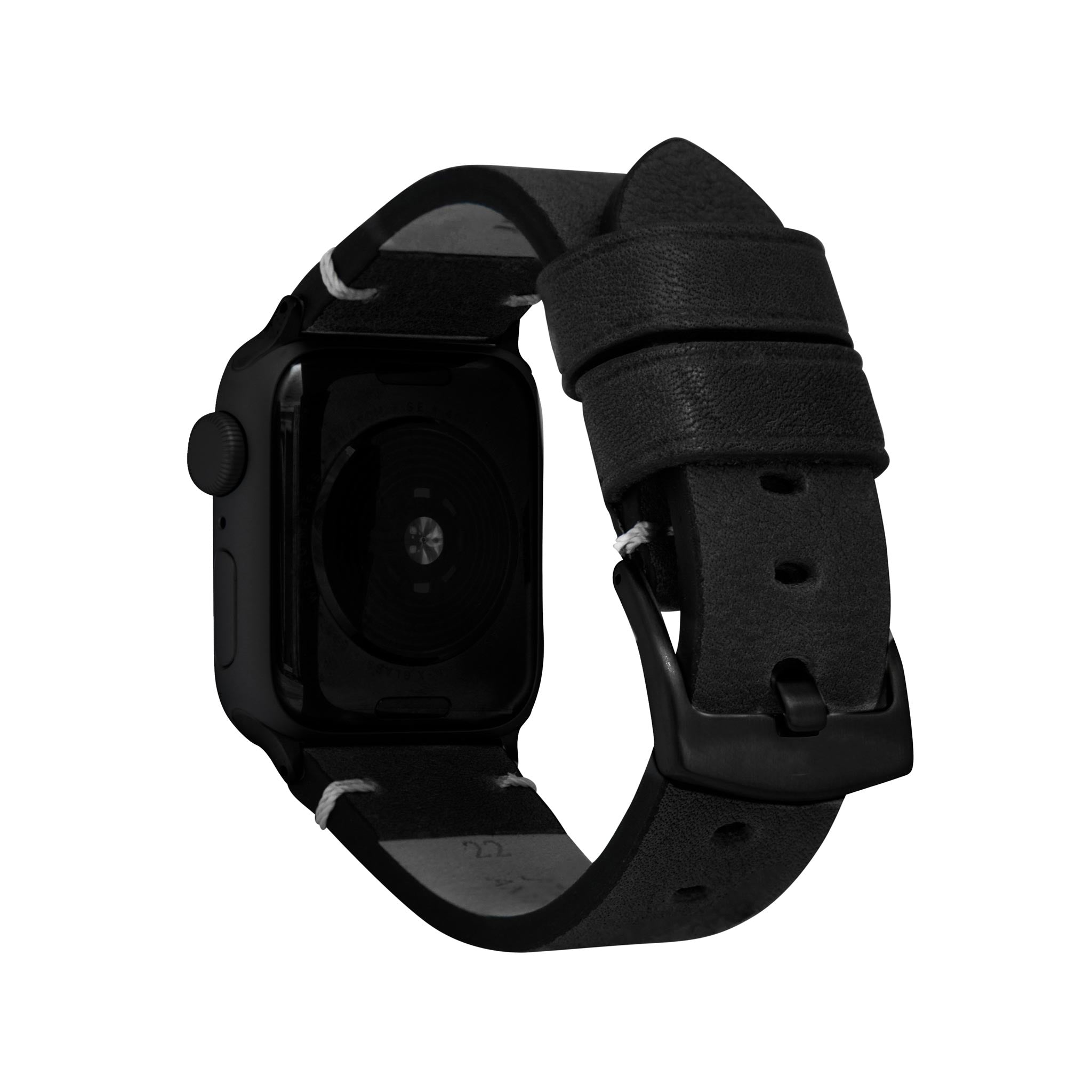 Bandini Mens Distressed Leather Watch Band for Apple Watch