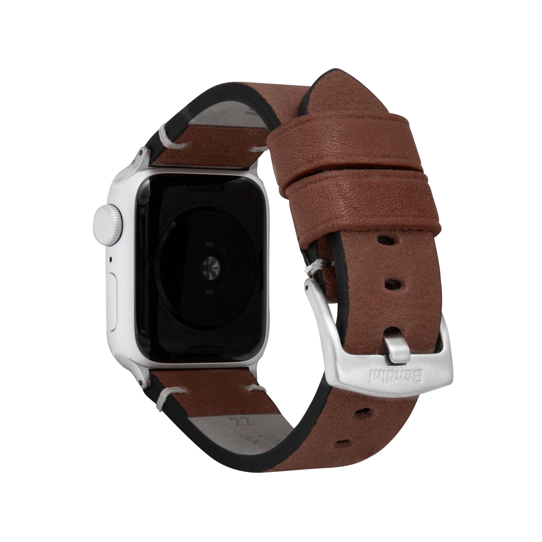 Bandini Mens Distressed Leather Watch Band for Apple Watch