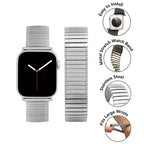 Bandini Stainless Steel Stretch Watch Band for Apple Watch - Expansion