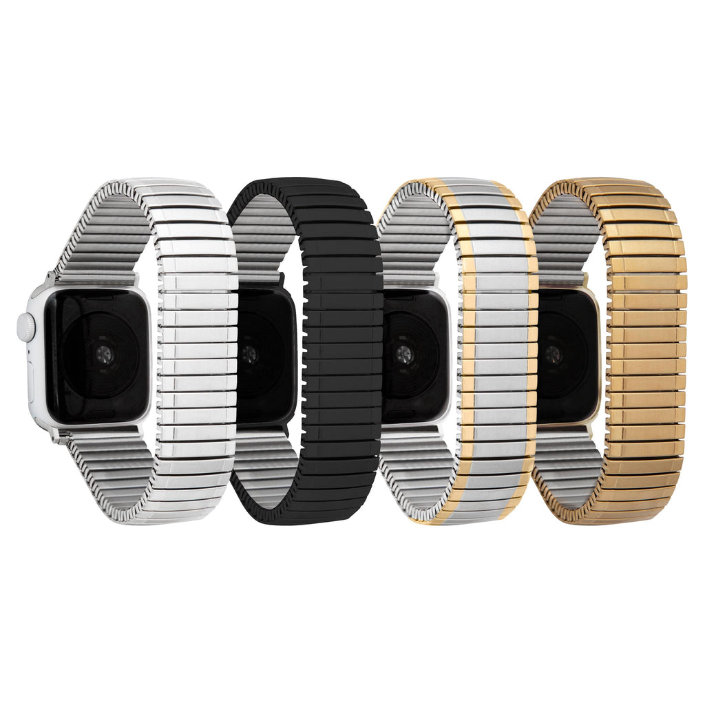 Bandini Stainless Steel Stretch Watch Band for Apple Watch - Expansion