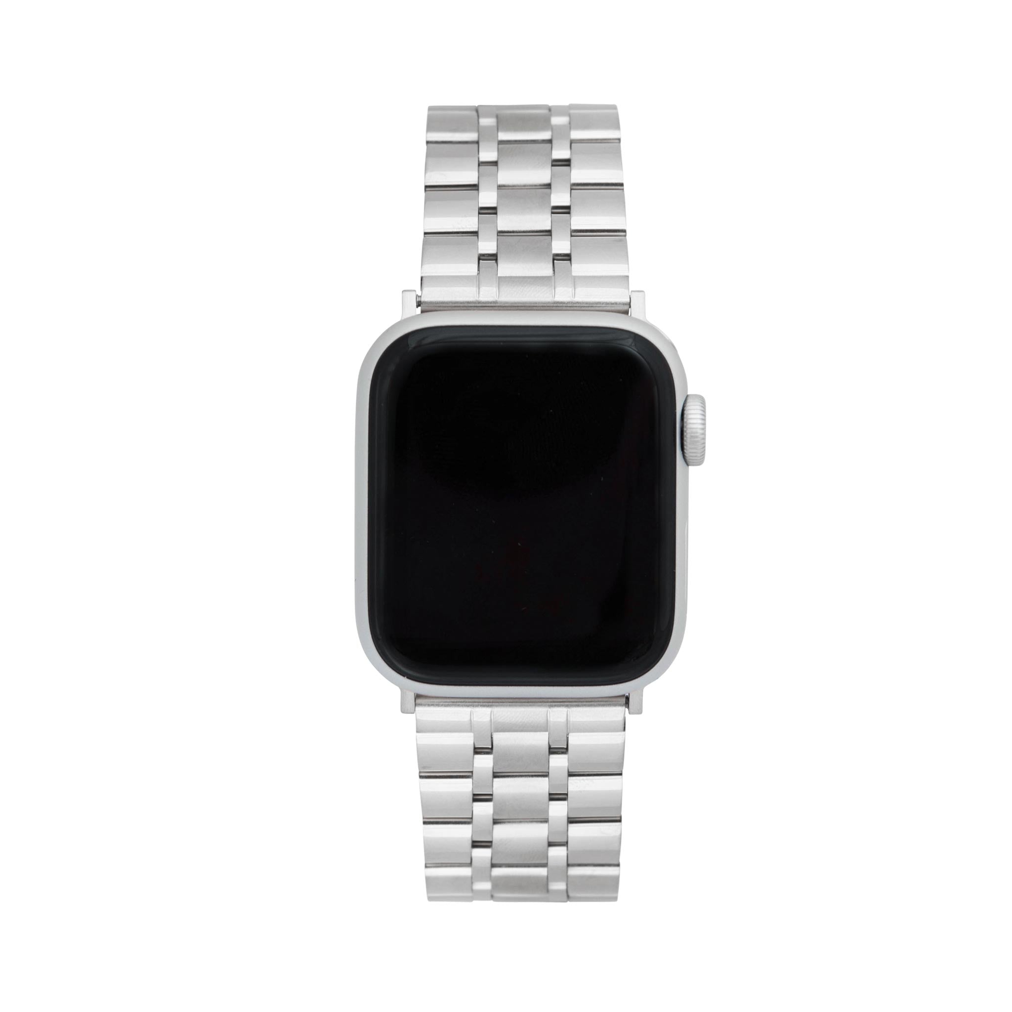 Bandini Stainless Steel Metal Watch Band for Apple Watch - Deployment Clasp