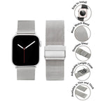 Bandini Thick Stainless Steel Mesh Watch Band for Apple Watch