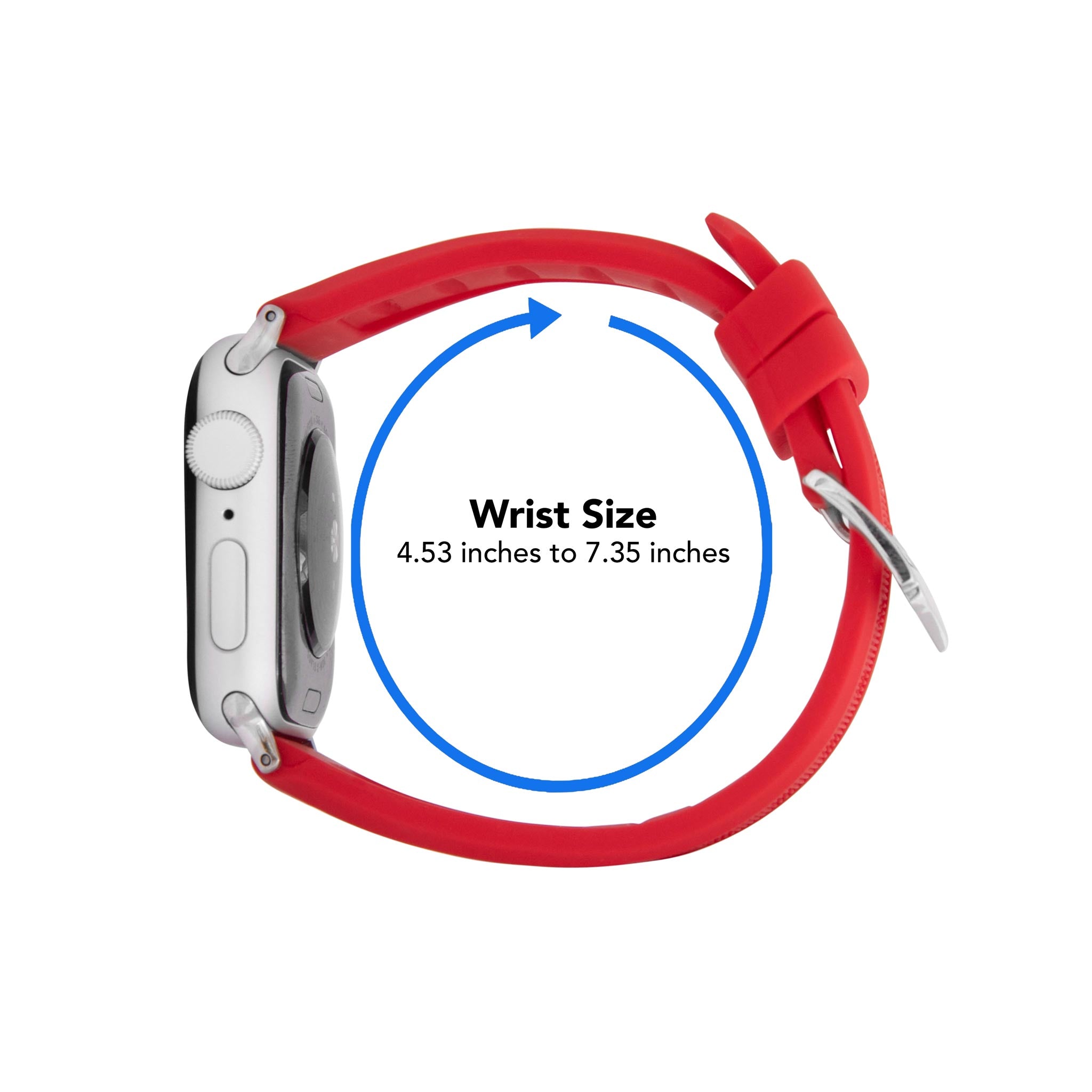 Bandini Ribbed Silicone Watch Band for Apple Watch