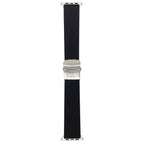 Bandini Rubber Watch Band for Apple Watch, Deployment Clasp - Key Pattern