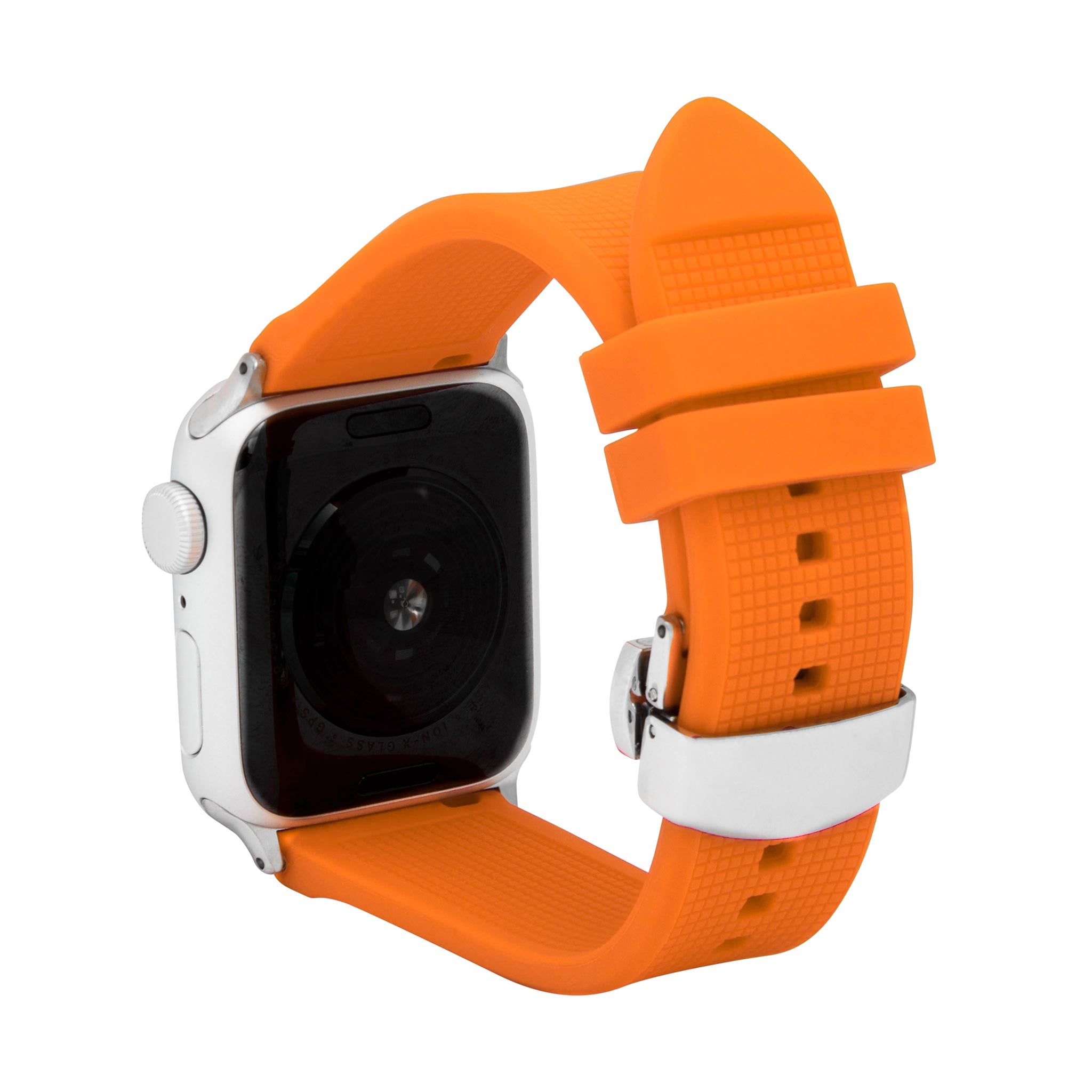 Bandini Silicone Watch Band for Apple Watch - Deployment Clasp