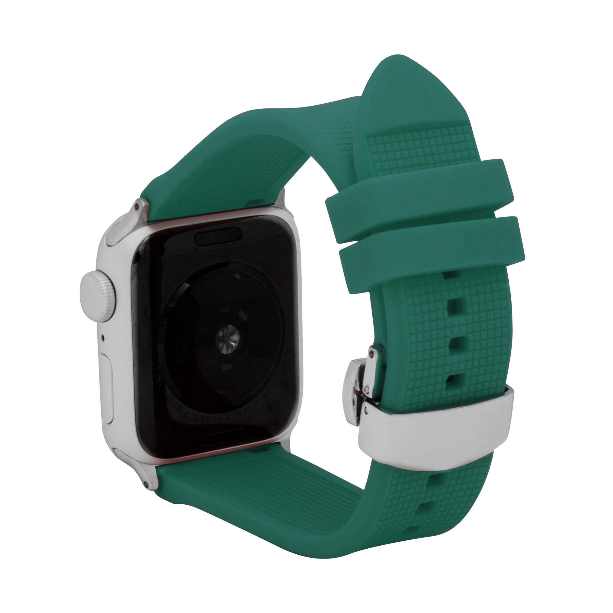 Bandini Silicone Watch Band for Apple Watch - Deployment Clasp