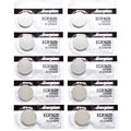 10 x Energizer 1620 Batteries, 3V Lithium CR1620