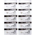 10 x Energizer 335 Watch Batteries, 1.55V, 0% MERCURY equivalent SR512SW, 512