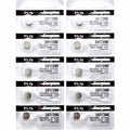 10 x Energizer 397 Watch Batteries, 1.55V, 0% MERCURY equivalent SR726SW, 396, SR726W