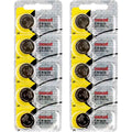 10 x Maxell 1620 Watch Batteries, 3V Lithium CR1620 Battery