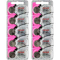 10 x Maxell 1632 Watch Batteries, 3V Lithium CR1632 Battery