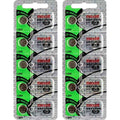 10 x Maxell 371 Watch Batteries, 0% MERCURY equivalent SR920SW Battery