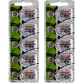 10 x Maxell 394 Watch Batteries, 0% MERCURY equivalent SR936SW, 936, AG9 Battery