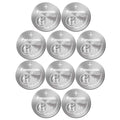 10 x Panasonic 1620 Batteries, 3V Lithium CR1620