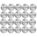 20 x Panasonic 1620 Batteries, 3V Lithium CR1620