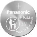 1 x Panasonic 1632 Batteries, 3V Lithium CR1632
