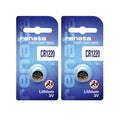 2 x Renata 1220 Batteries, 3V Lithium CR1220