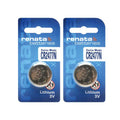 2 x Renata 2477N Batteries, 3V Lithium CR2477N, CR2477