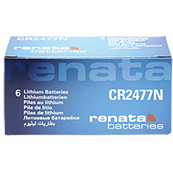 5 x Renata 2477N Batteries, 3V Lithium CR2477N, CR2477
