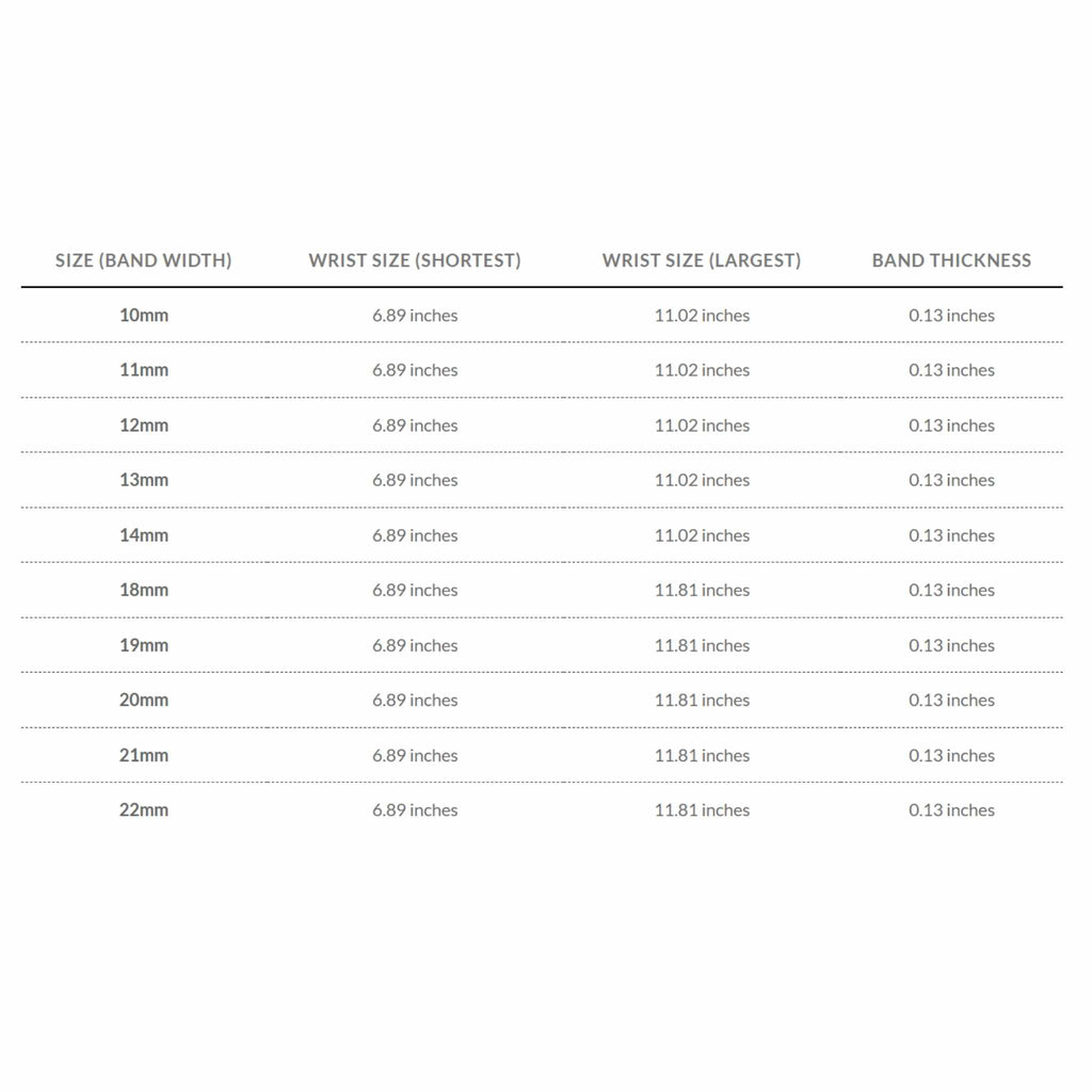 Bandini Metal Expansion Stretch Watch Band for Men and Women