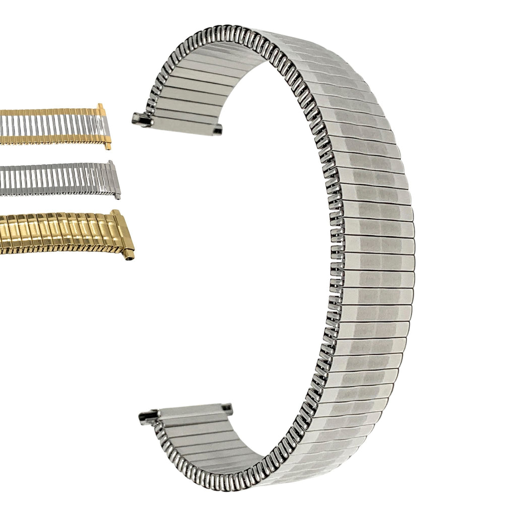Bandini Stainless Steel Expansion Watch Band – 18mm 19mm 20mm
