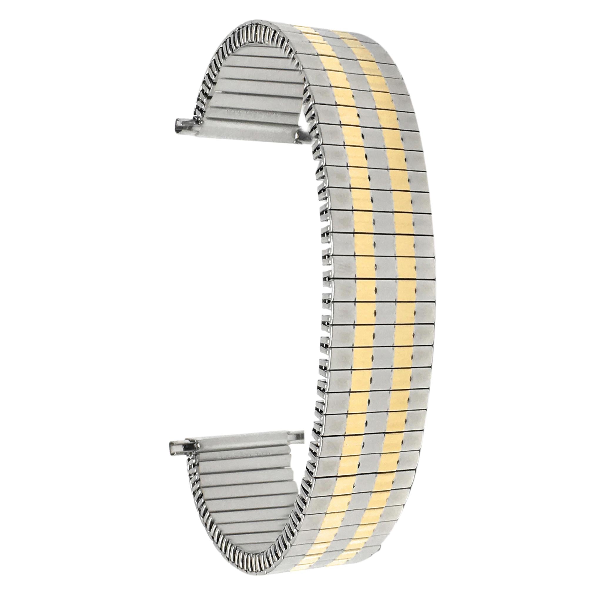 Bandini Stainless Steel Expansion Watch Band – 18mm 19mm 20mm