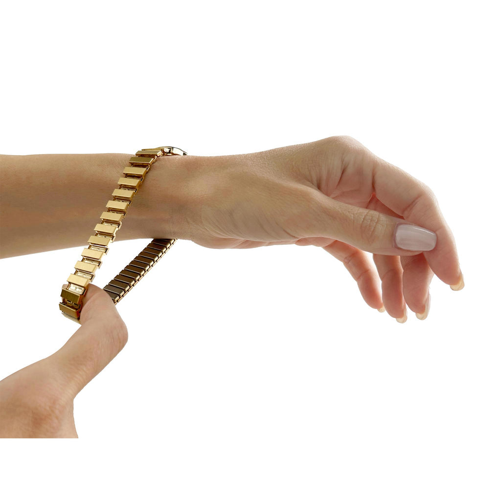 Bandini Metal Stretch Expansion Watch Band for Men and Women