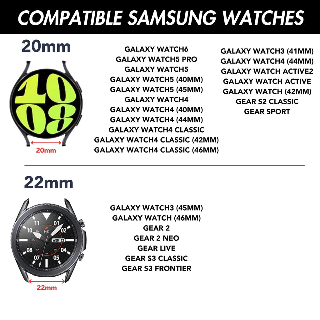 Bandini Hybrid Leather Alligator Pattern Watch Band, Rubber Lining – 20mm 22mm