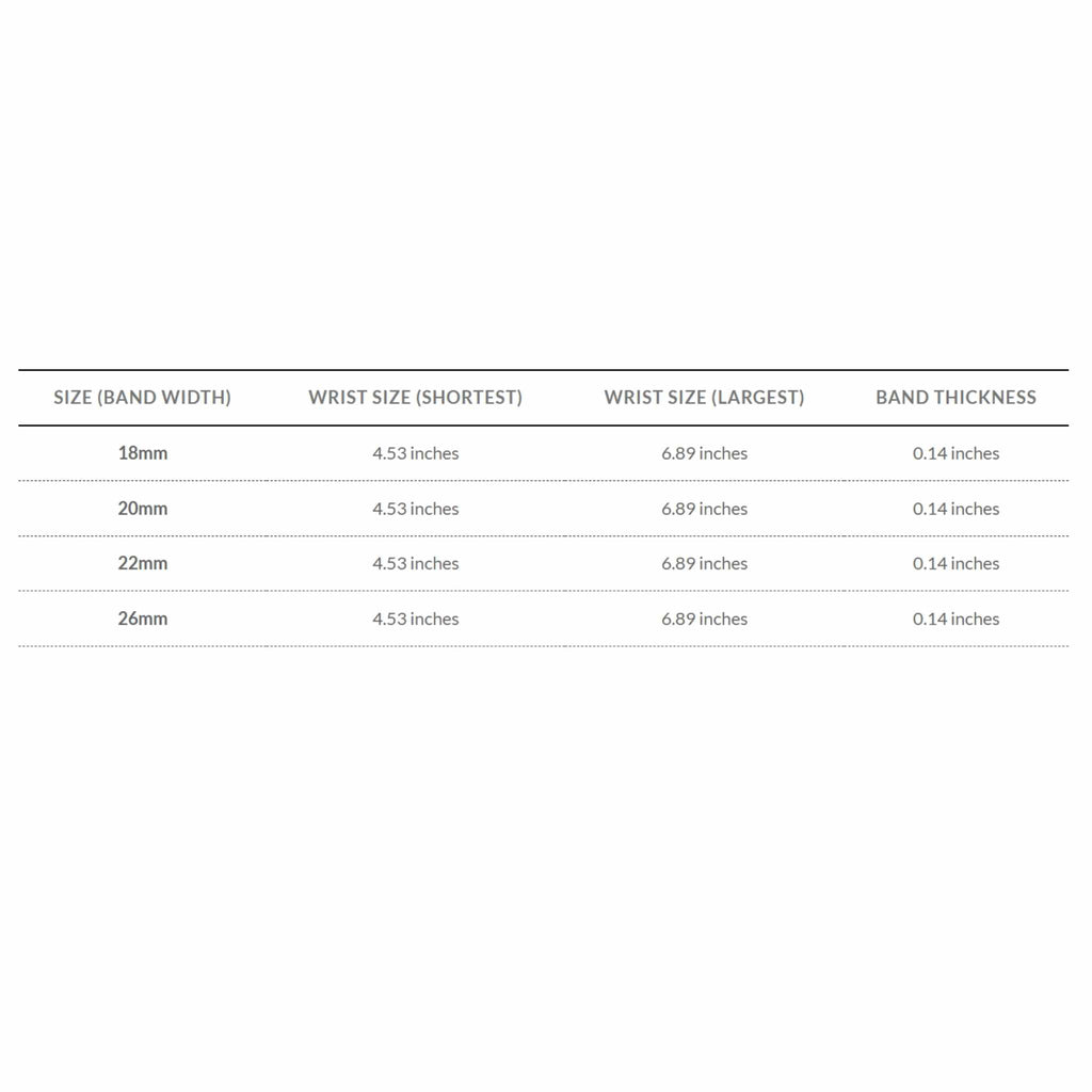 Bandini Stainless Steel Watch Band for Men, Metal Watch Bracelet