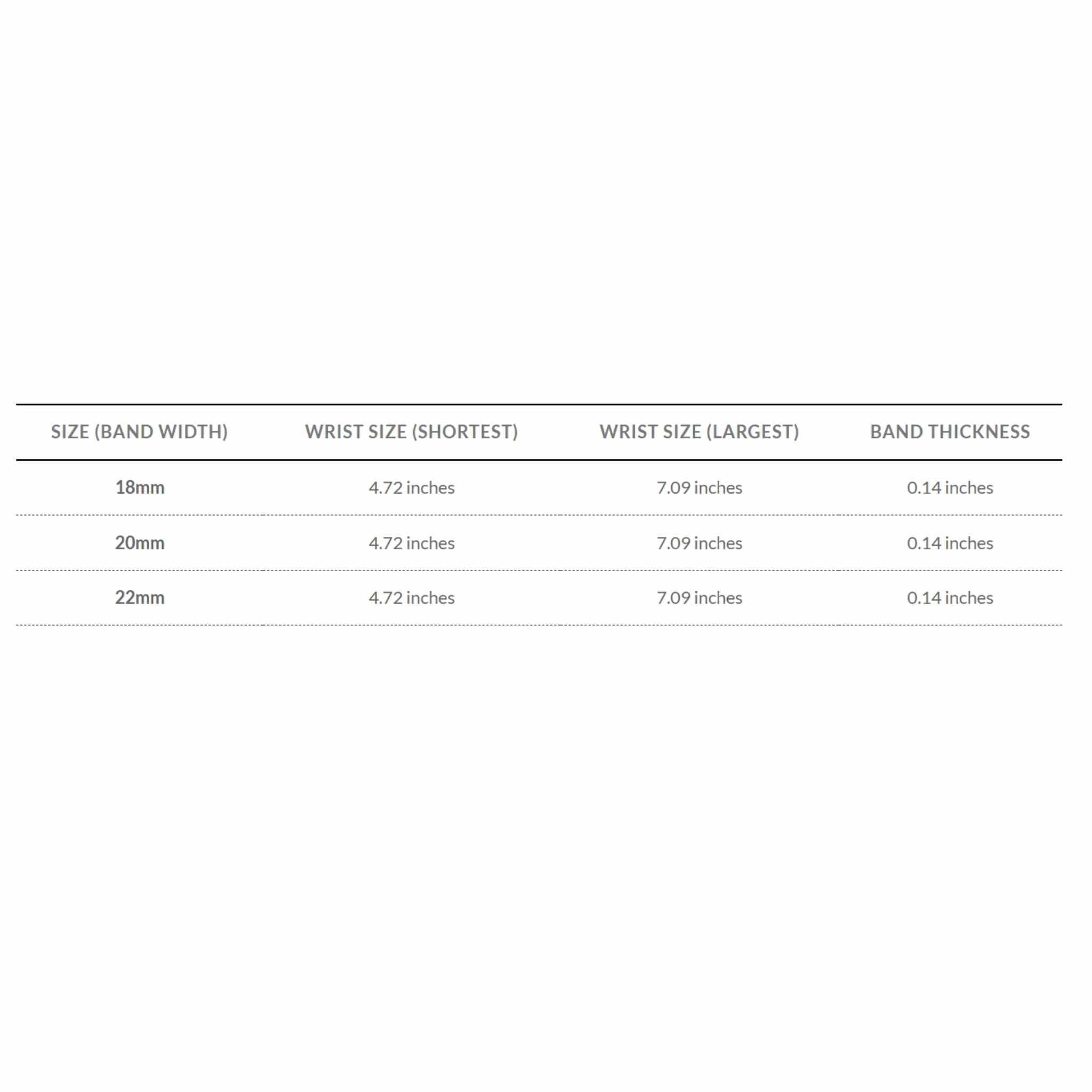 Bandini Mens Metal Watch Band, Silver, Gold, Black - 18mm, 20mm, 22mm, 23mm