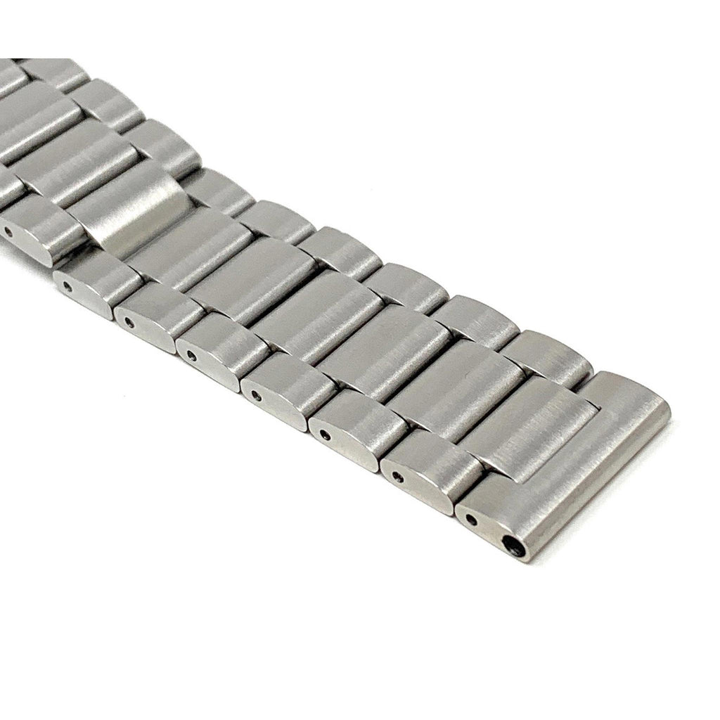 Bandini Mens Metal Watch Band, Silver, Gold, Black - 18mm, 20mm, 22mm, 23mm