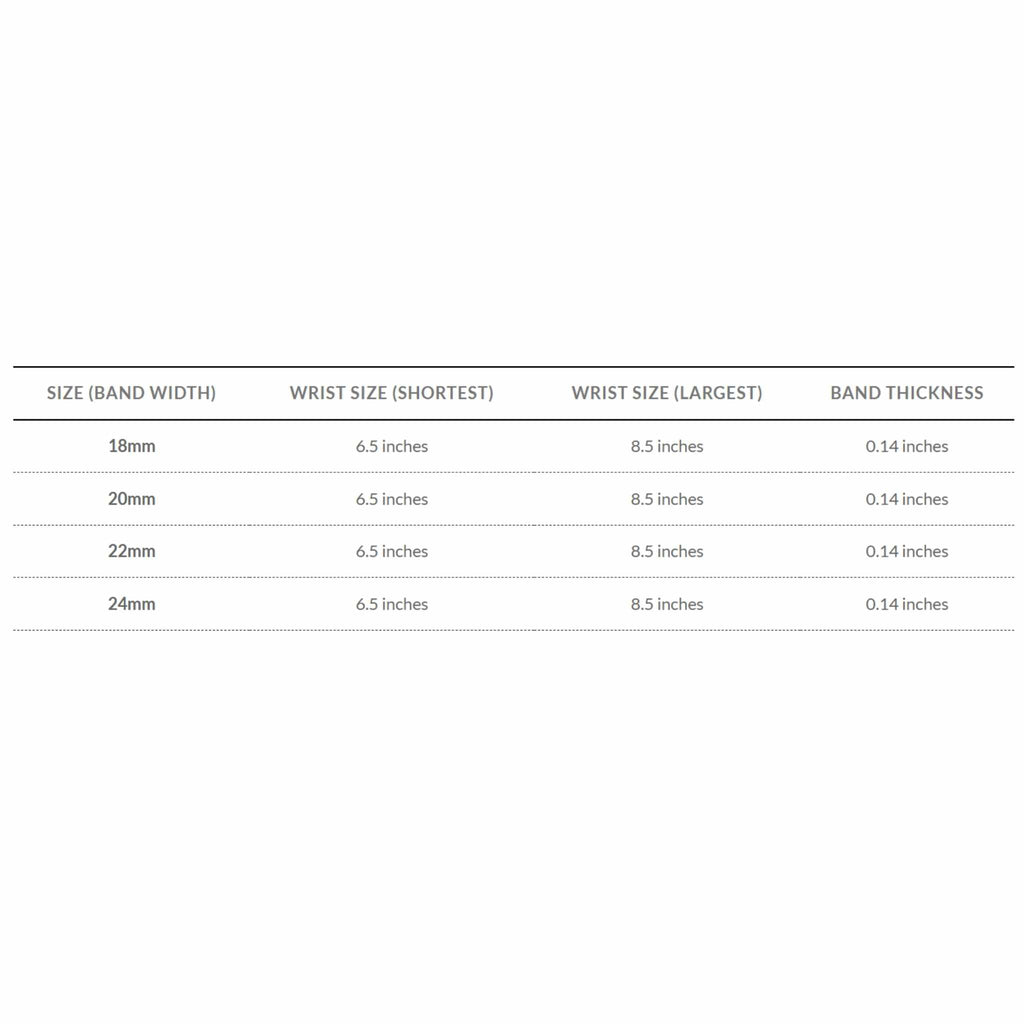 Bandini Mens Brick Links Metal Stainless Steel Watch Band - 18mm, 20mm, 22mm, 24mm