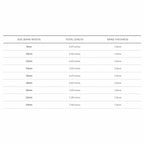 Bandini Stainless Steel Milanese Mesh Watch Band – 10mm to 24mm