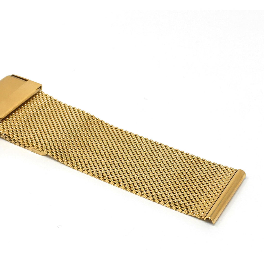 Bandini Stainless Steel Milanese Mesh Watch Band – 10mm to 24mm
