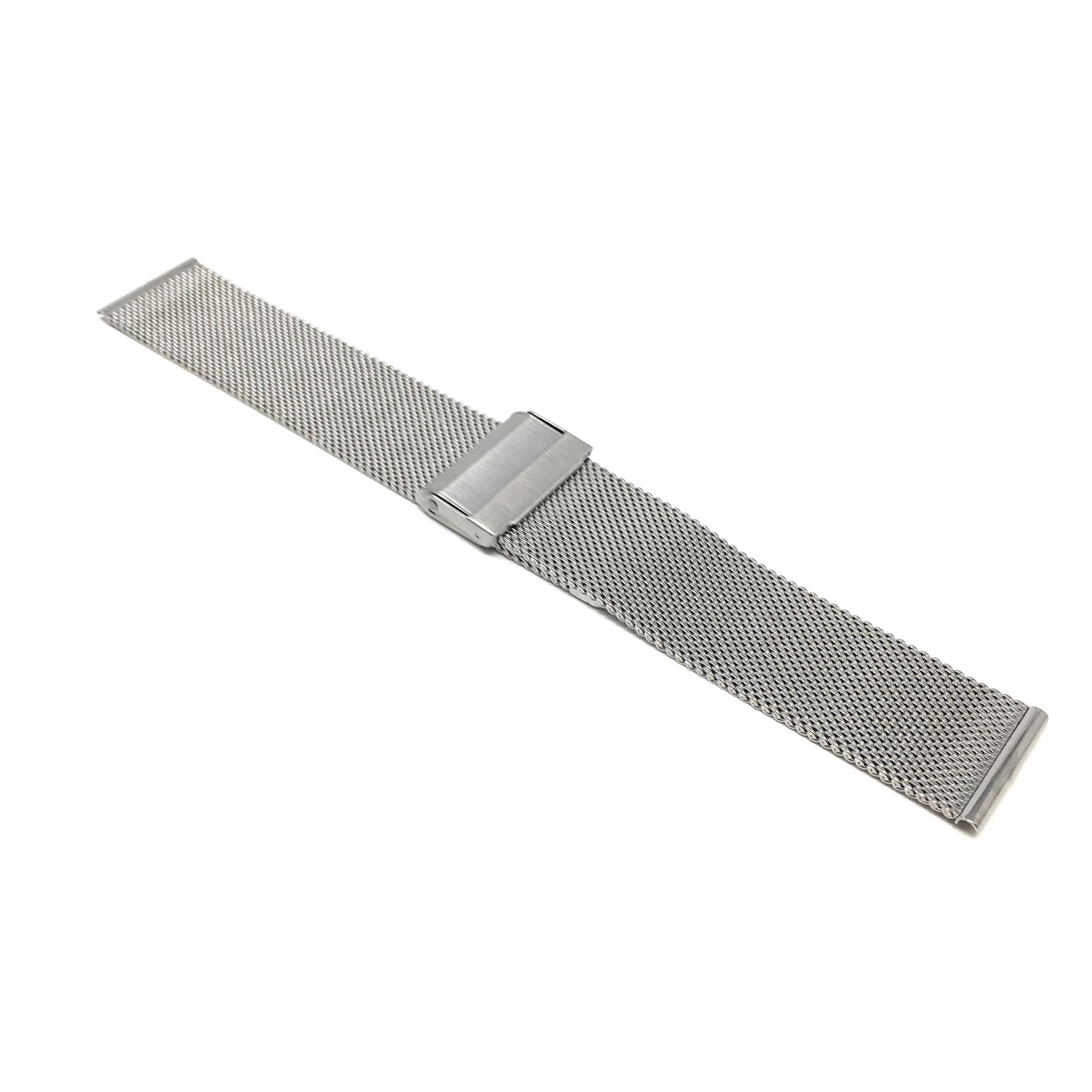 Bandini Stainless Steel Milanese Mesh Watch Band – 10mm to 24mm