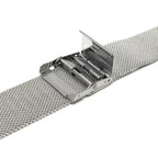 Bandini Stainless Steel Milanese Mesh Watch Band – 10mm to 24mm