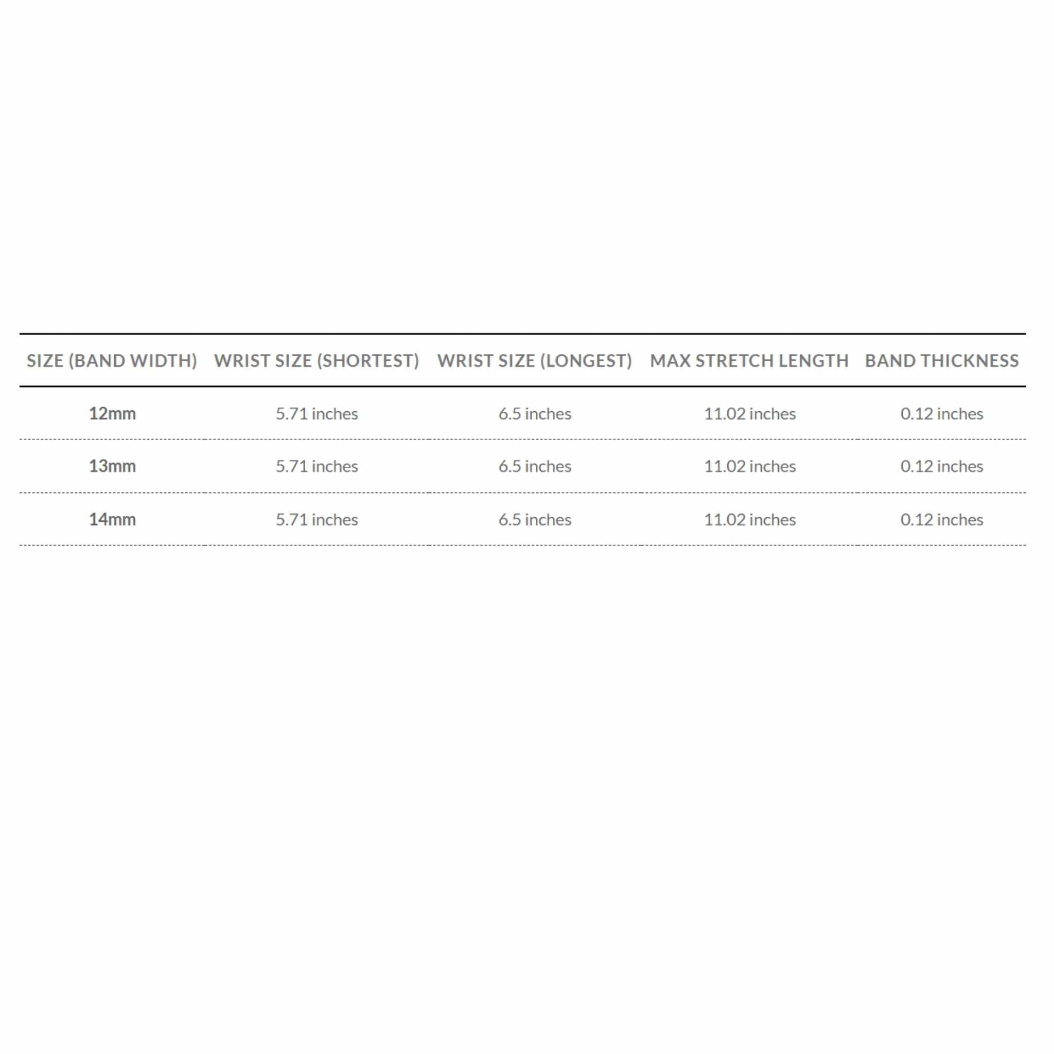 Bandini Stainless Steel Expansion Watch Band – 12mm 13mm 14mm