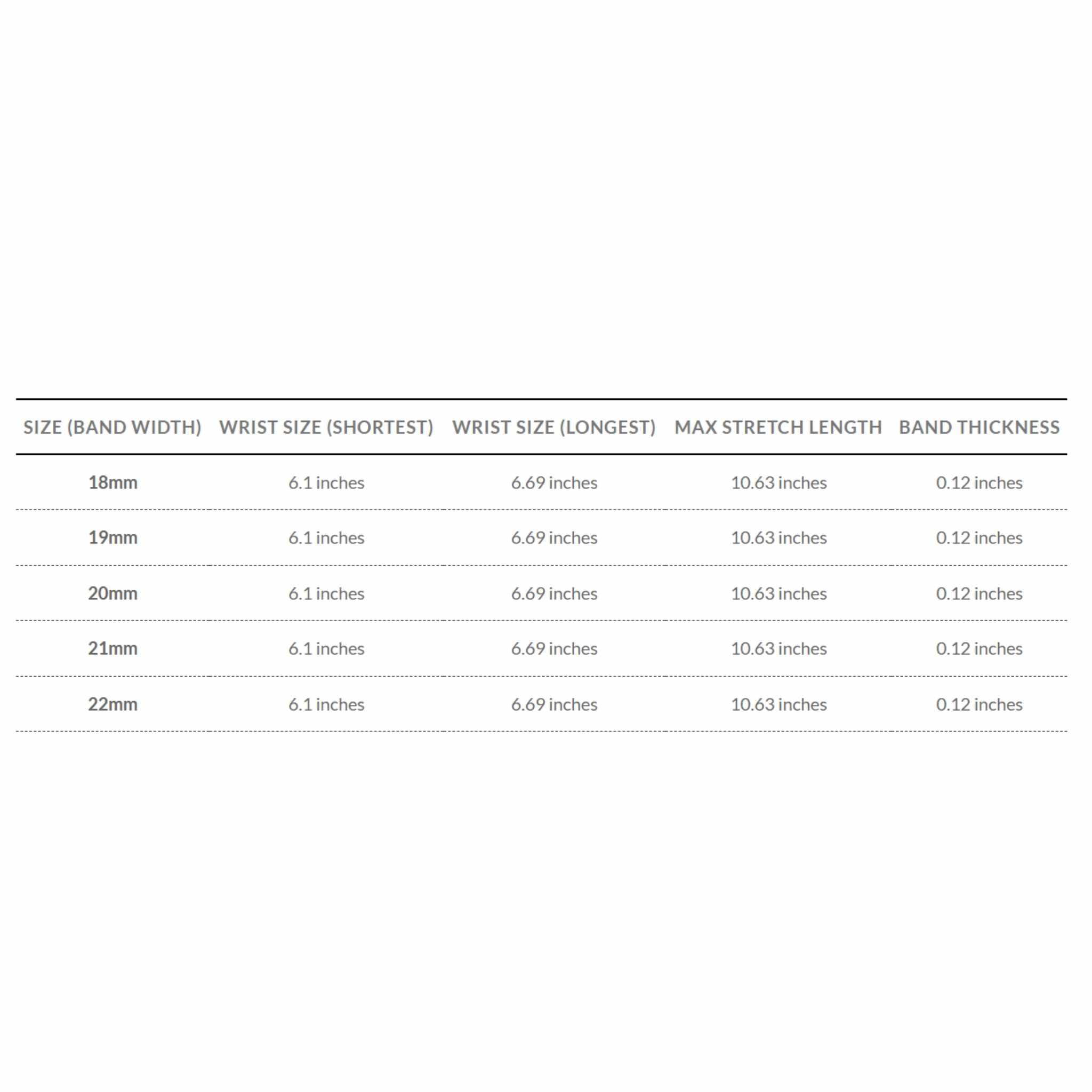 Bandini Stainless Steel Expansion Watch Band – 18mm 19mm 20mm