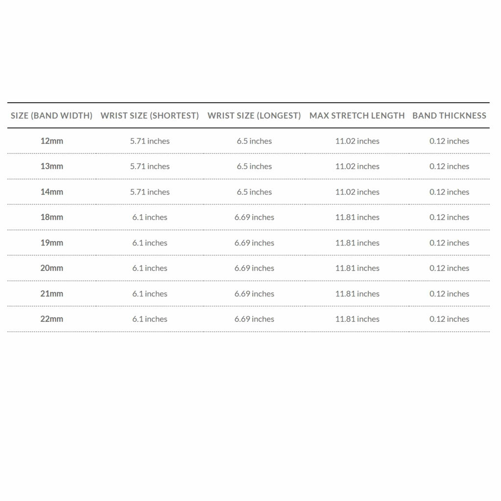 Bandini Metal Stretch Expansion Watch Band for Men and Women