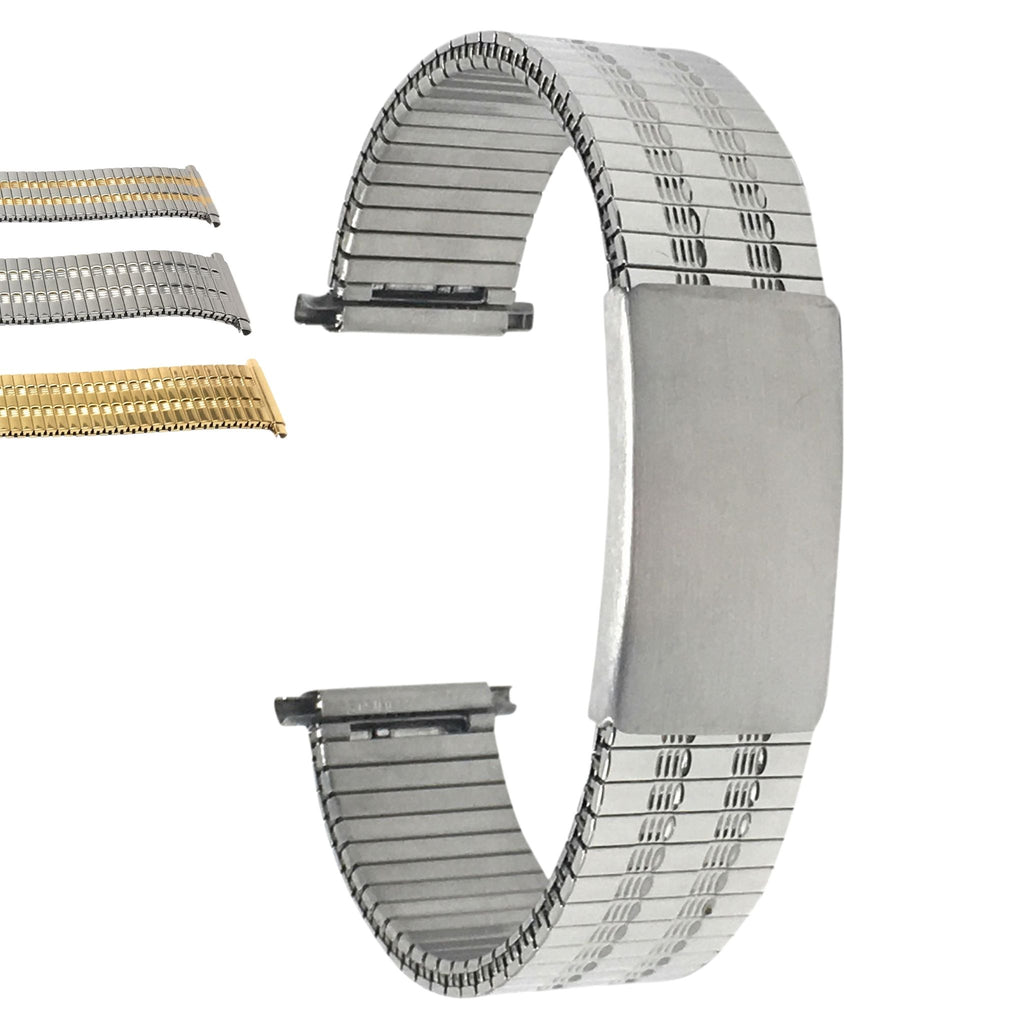 Bandini Metal Stretch Expansion Watch Band for Men and Women